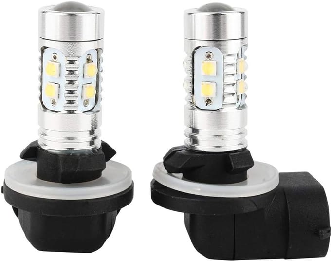 LED Mistlampen H27 881 50W Wit Licht voor Auto 12-24V