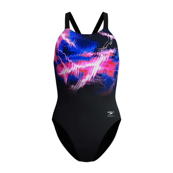Dames zwempak uit 1 stuk Speedo End+ FL Placem Leaderb
