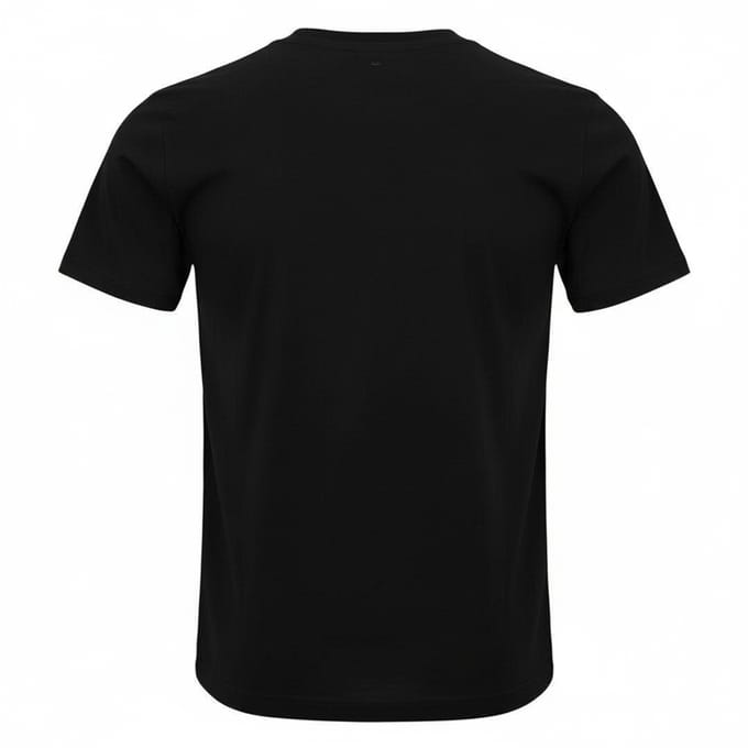 Diesel Heren Kaviaar Logo T-Shirt (Zwart)