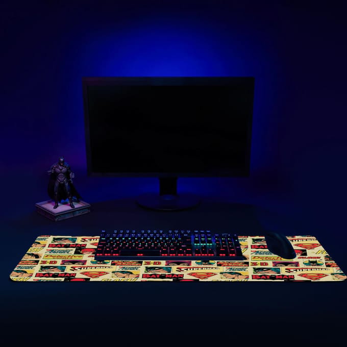 Justice League JLA Gaming Mouse Mat - Large