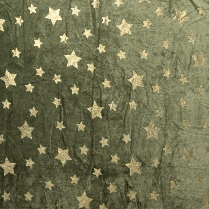 Plaid Starry Nigh 150x200 cm Bronze Green