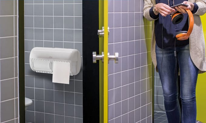 Tork Toiletpapier, 3-laags, wit
