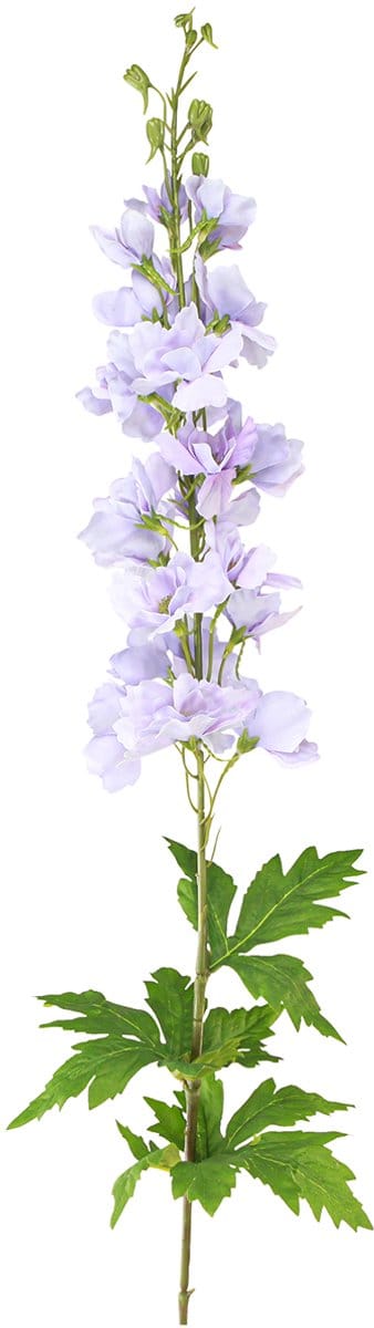 Kunstbloemen Delphinium Lichtpaars op Steel 90cm 2st