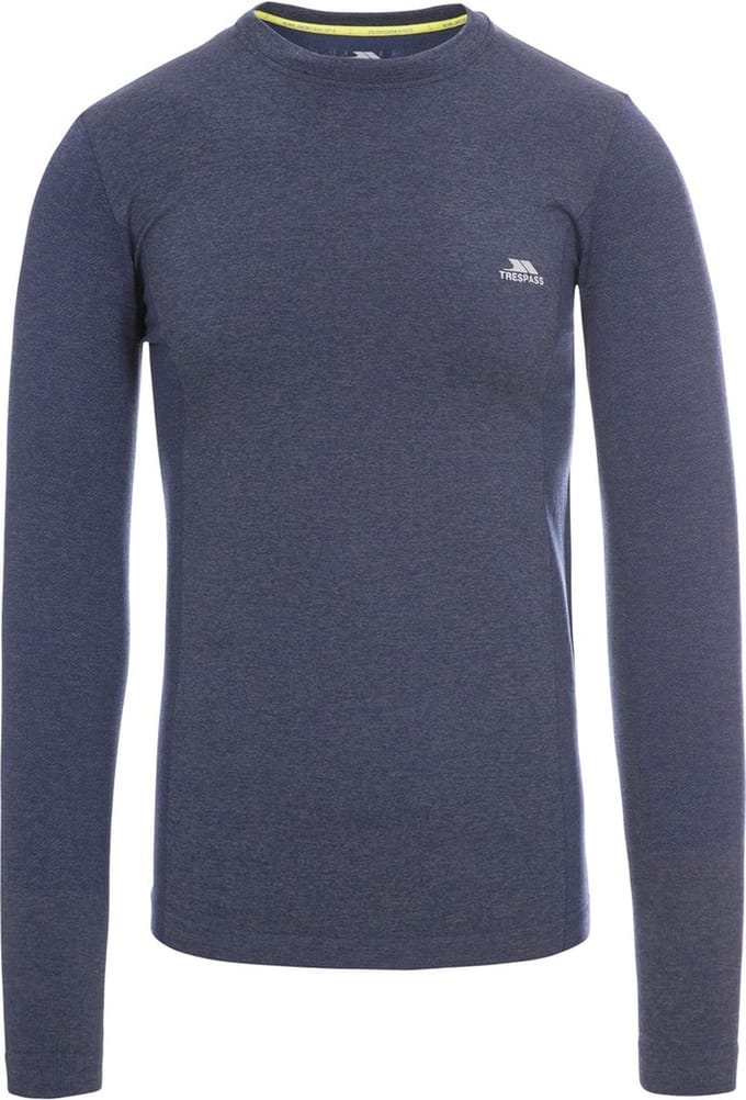 Trespass Timo lange mouw - Heren Active Top Tp75 Marine Marl