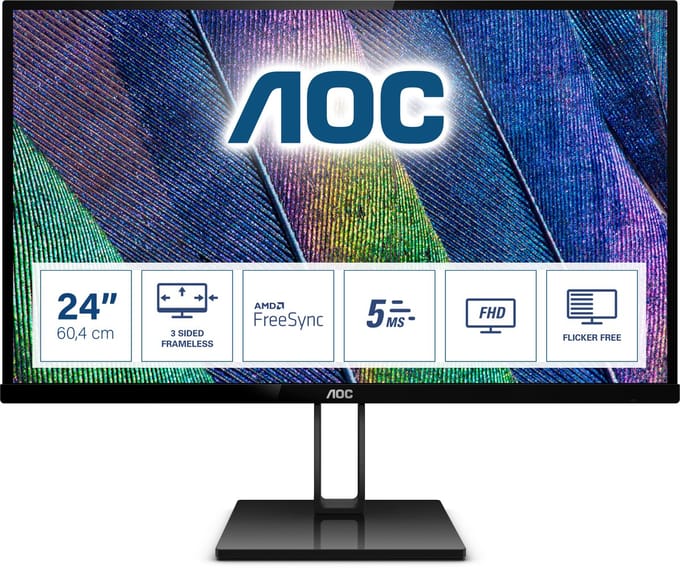 AOC 24V2Q - Full HD IPS Monitor (75Hz)