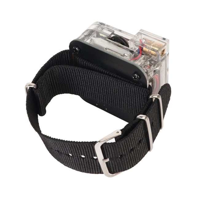 WiFi Deauther Horloge V3 ESP8266 Programmeerbaar Ontwikkelbord Draagbaar Horloge met Organisch Licht gray