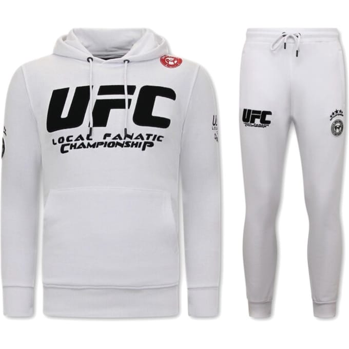 Exclusieve Heren Trainingspak - UFC Championship - Wit
