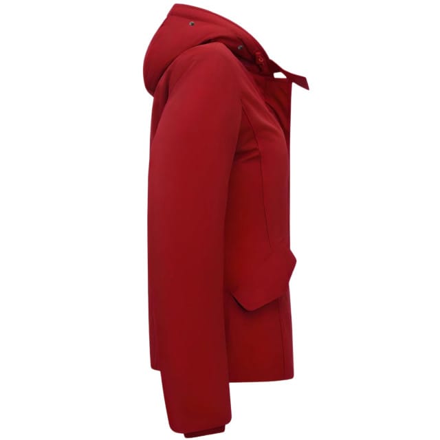 Dames Winterjassen met Capuchon - 5897 - Rood