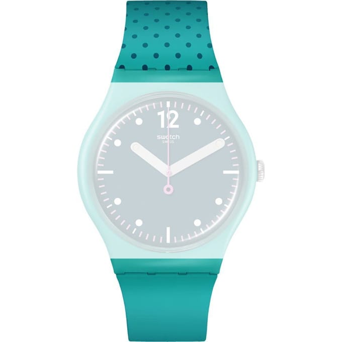 Swatch Plastic - Originals Large (41mm) SUO/SO29/SO32 ASO29G108 SO29G108 Green Backside Wave band