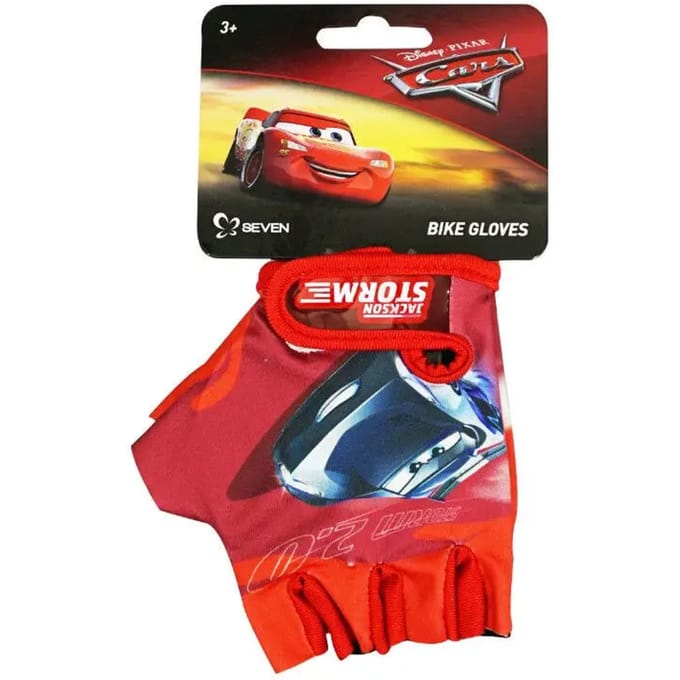 Disney Fietshandschoenen Cars Jongens Pe/elastaan Rood Mt S