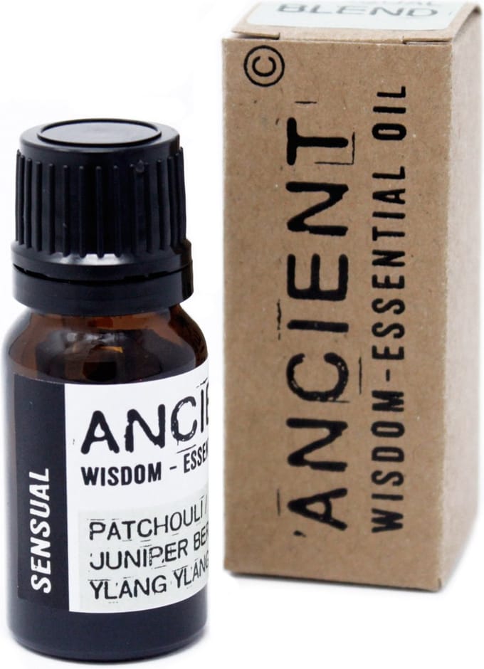Sensual Etherische Olie - 10 ml - Patchouli - Jeneverbes - Ylang Ylang