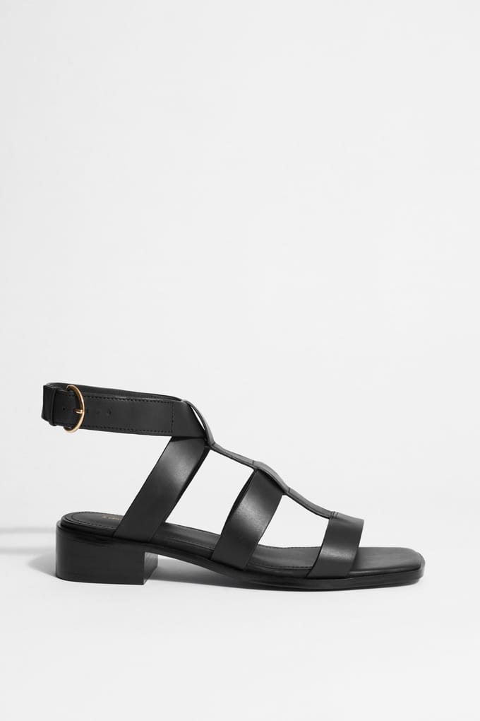 & Other Stories Issy Summer Flat Black Taglia: 35 | Infradito Outlet | Donna | Nero