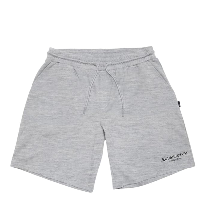 Aquascutum Heren Sweat Shorts (Grijs)