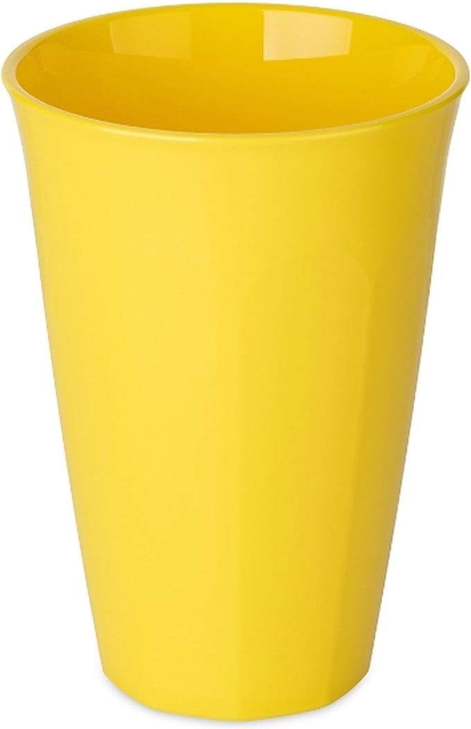 Drinkbeker, 0.45 L, Strong Geel, Organic Bio-Circular - Koziol | Nora L