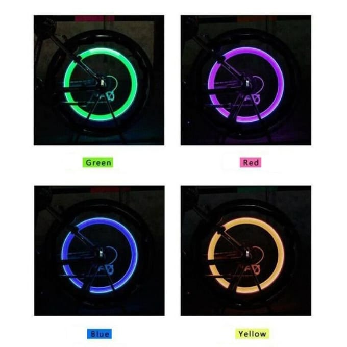 Fietsvoorlicht - YWEI - 2 stuks - Waterdichte LED - Knipperlichten - Gemengd