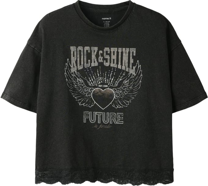 NAME IT - NKFJAYLA SS RLX TOP - Meisjes - T-shirts