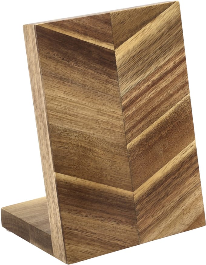 HOLM Messenblok 16 x 12,2 x 21,6 cm Acacia