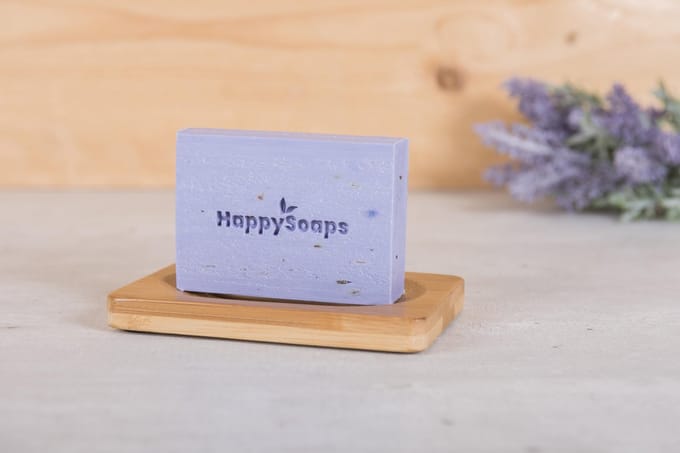The Happy Soaps - Body Bar - Lavendel - 100 gram