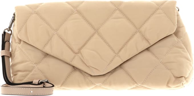 SEIDENFELT MANUFAKTUR Schoudertas Avondtas Vemp Clutch Creamy Cloud Crème