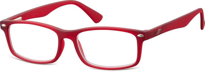 Montana Leesbril Unisex Rechthoekig Rood (mr83b) Sterkte +2.50