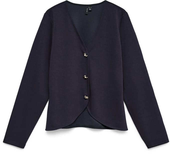 VERO MODA - VMBEKKA LS V-NECK CARDIGAN JRS EXP SB8 - Dames - Cardigans