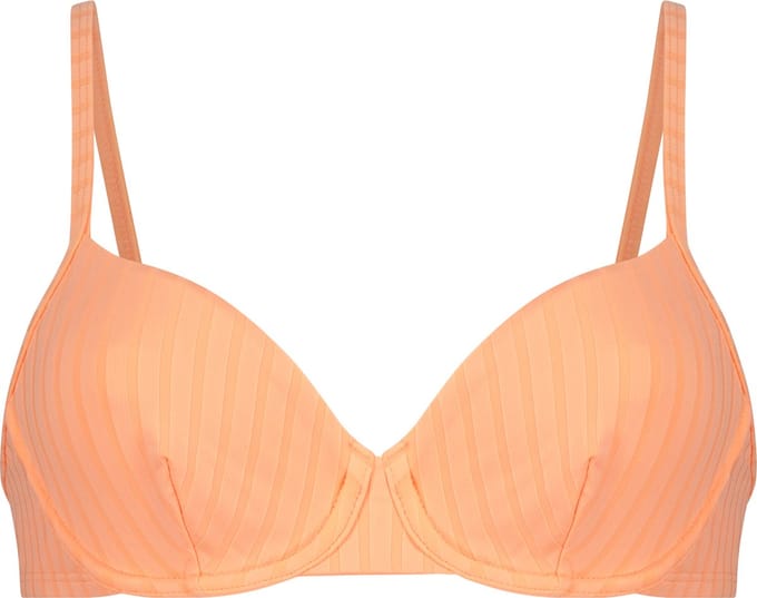 Hunkemoller Gili rib unpadded bikinitopje Dames Bikinitopje - Maat G80
