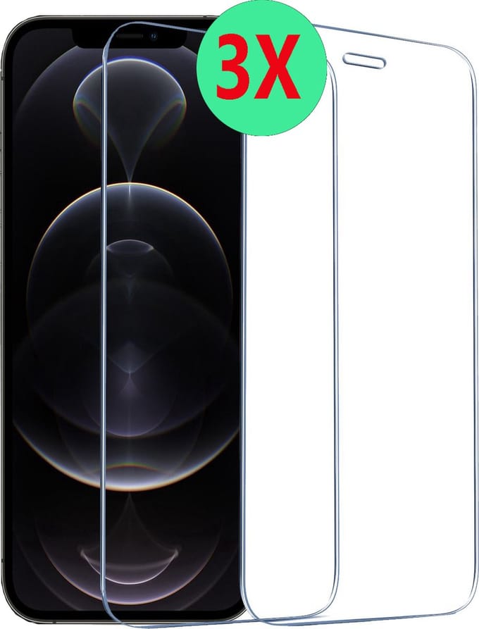 Apple iPhone 7/ iPhone 8 Screenprotector Beschermglas Glazen 3 stuks