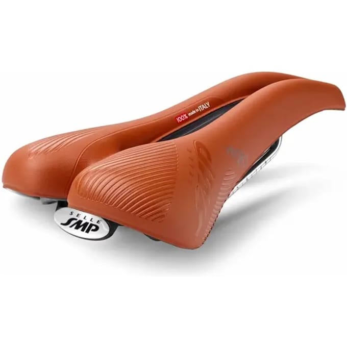 Selle Smp Trk Hybrid Zadel Rood 140 mm Man