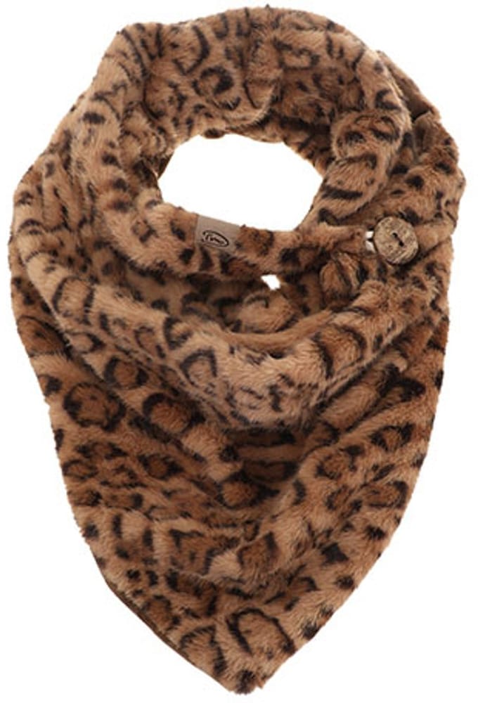 I'm Dutch Triangel Sjaal Teddy Ellmau Panter Natural