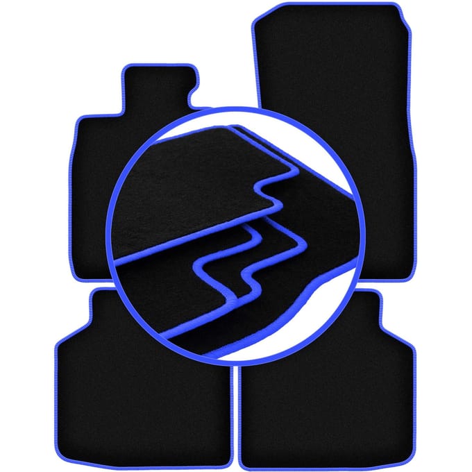 CARLUX-BLUE automatten voor: BMW 7 F02 xDrive (2008-2015)