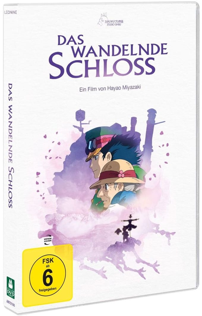 Leonine Das wandelnde Schloss (White Edition) DVD Duits, Japans