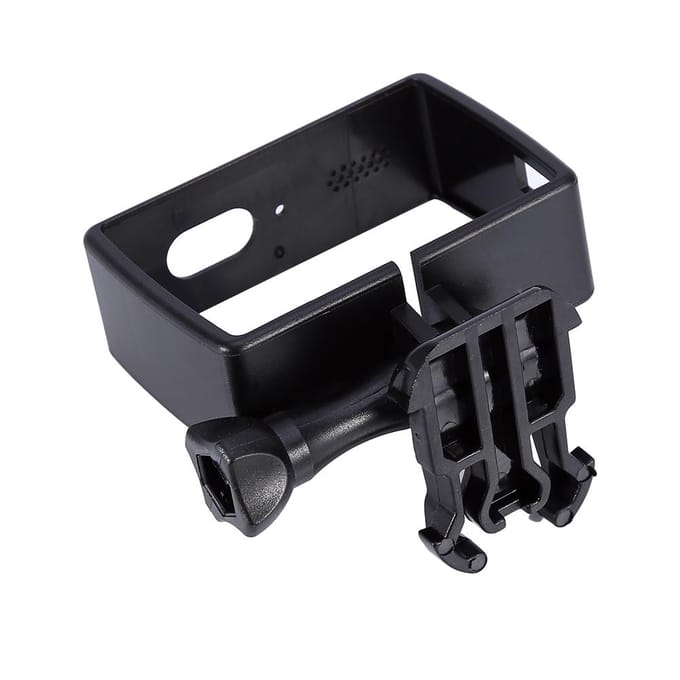 Boîtier de protection latéral avec adaptateur de montage pour Xiaomi YI 4K (pour XiaoYi 2) black