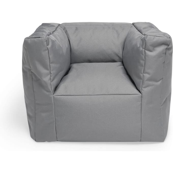 Jollein Fauteuiltje Beanbag Storm Grey