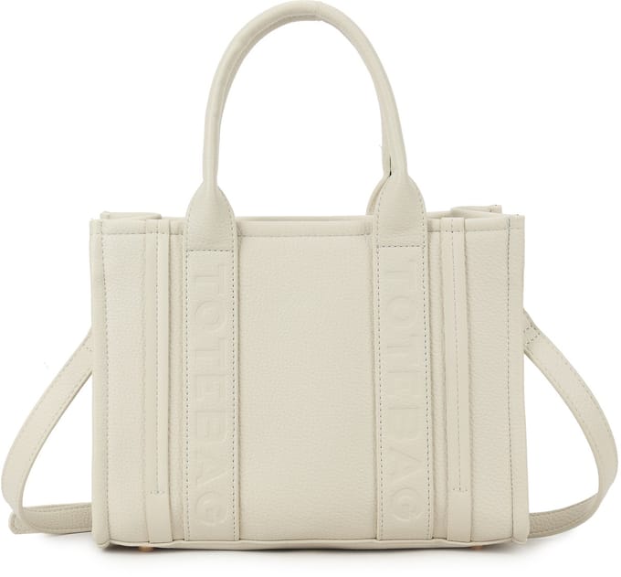 Giuliano kunstlederen handtas ''Tote bag'' Eleni - Dames - Klein - Beige