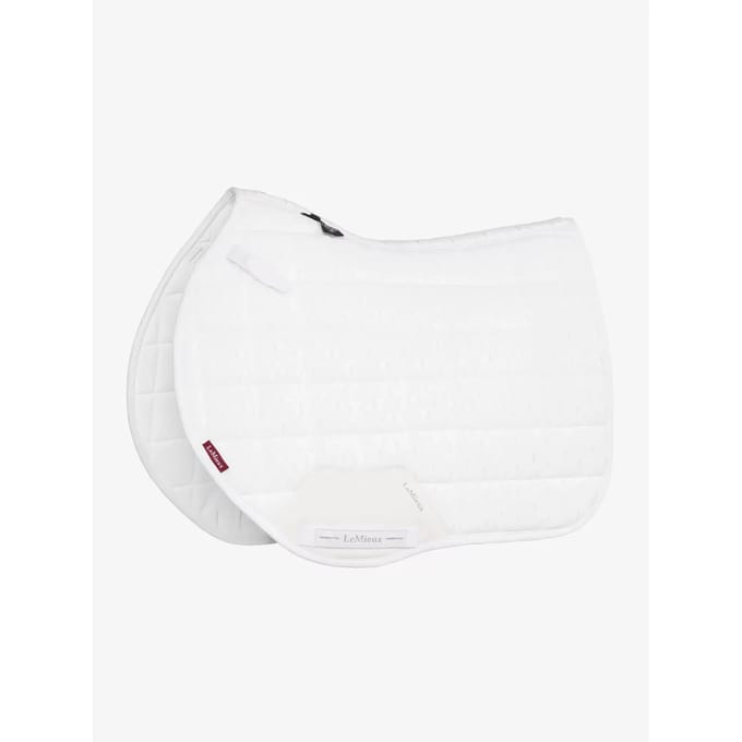 LEMIEUX ZADELDEK 3D MESH SELF-COOL EUROJUMP SQUARE Wit