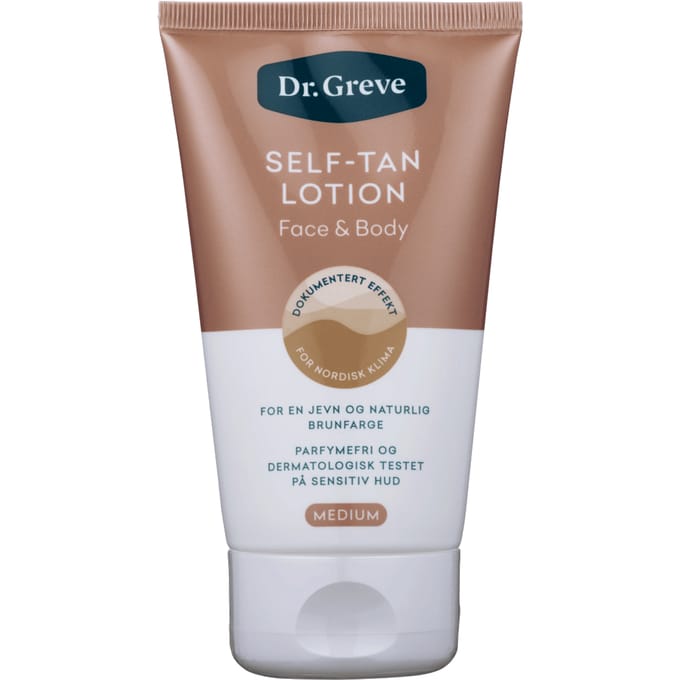 Dr. Greve Self-Tan Lotion Face &amp; Body Medium 150 ml