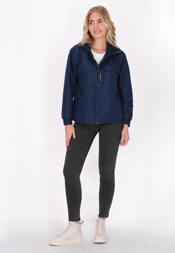 Schmuddelwedda Anorak Dames marine