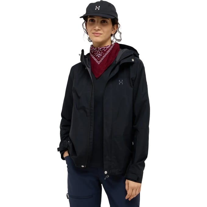 Haglofs Astral Gore-tex® Ii Jas Zwart M Vrouw