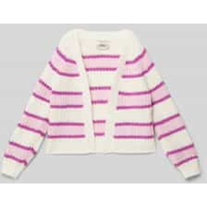 Comfort fit gebreid jack met grof tricot, model 'NORDIC'