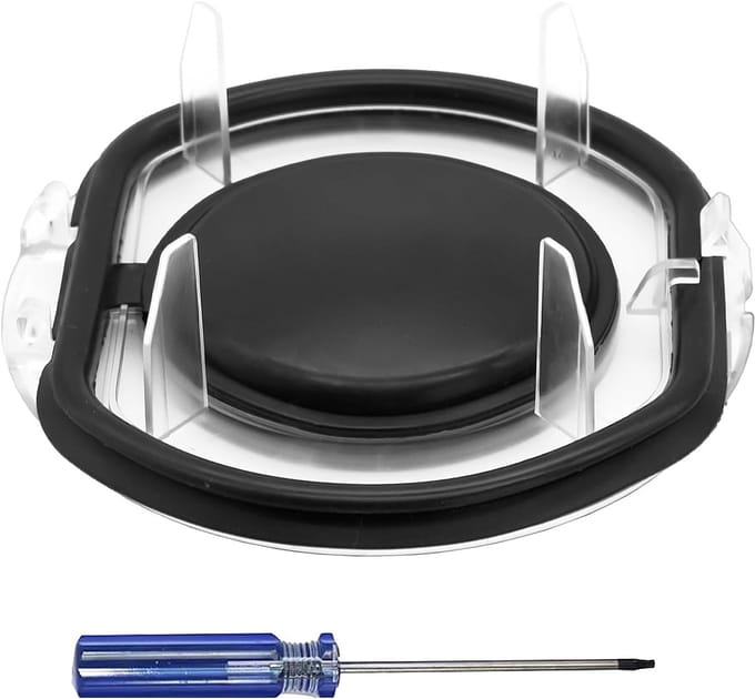 Stofbakdeksel met afdichtring, vervangingsdeksel, stofbakdeksel geschikt voor Dyson V6 / DC58 / DC59 / DC61 / DC62 / DC72 / DC74