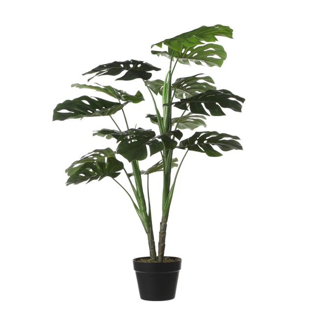 Mica Decorations Monstera Kunstplant - H100 x Ø70 cm - Groen