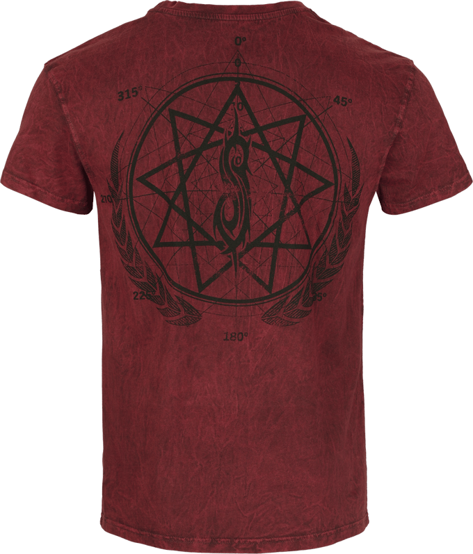 Slipknot Blurry Unisex T-shirt - rood - M