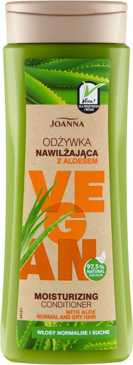 Joanna - Vegan Moisturizing Conditioner Moisturizer From Aloe Vera 300Ml