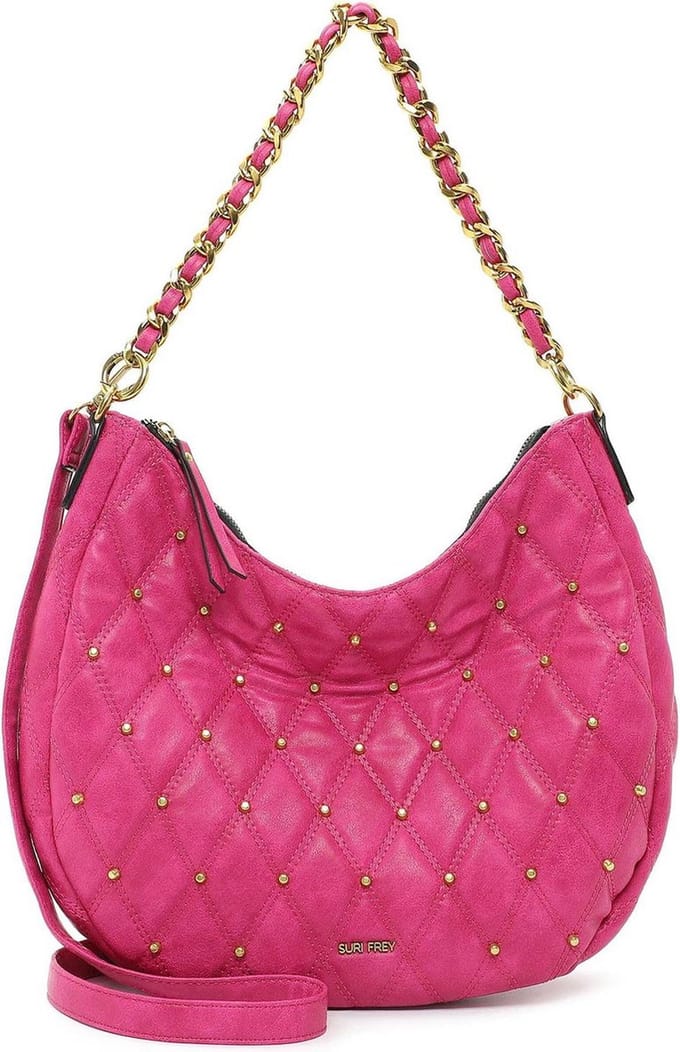 SURI FREY Schoudertas Corey Hobo Bag Pink Roze