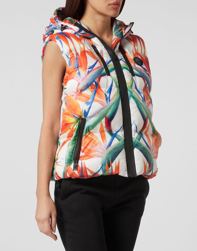 Lang Vest Flowers