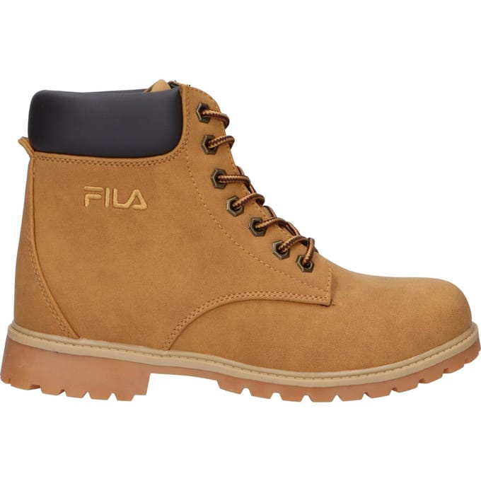 Fila enkellaarsjes voor dames in bruin