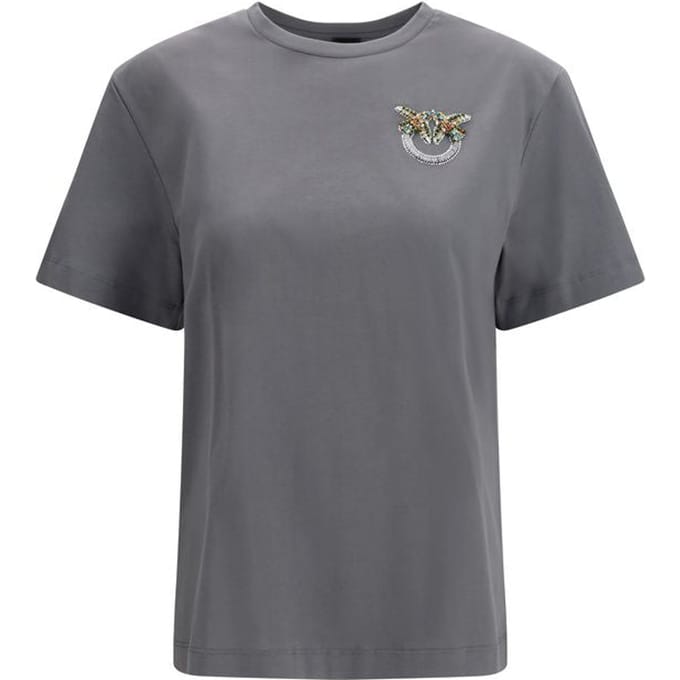T-shirt vrouw Pinko - geweldig t-shirt trui - grijs
