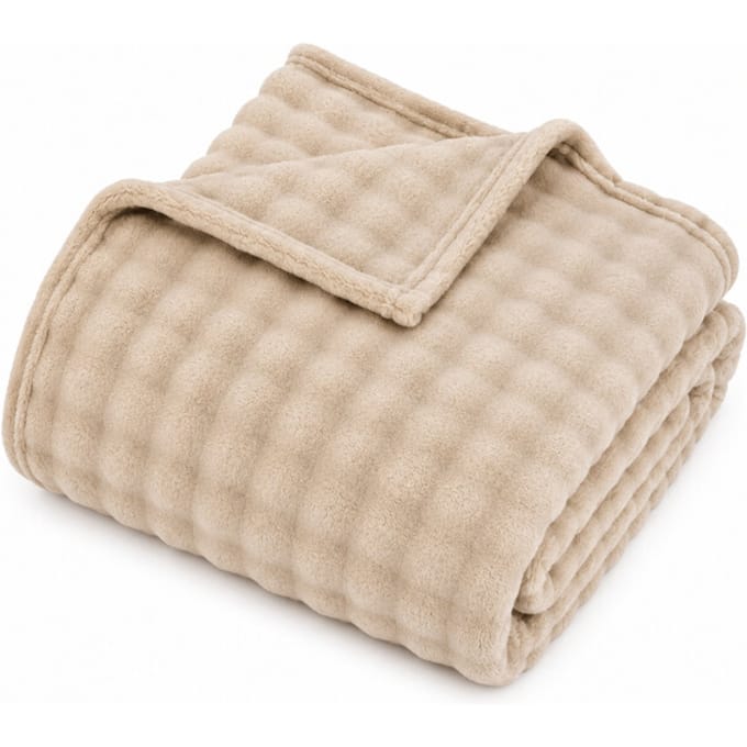 Casa di Elturo Plaid cozy – – fleece – 180 x 230 cm