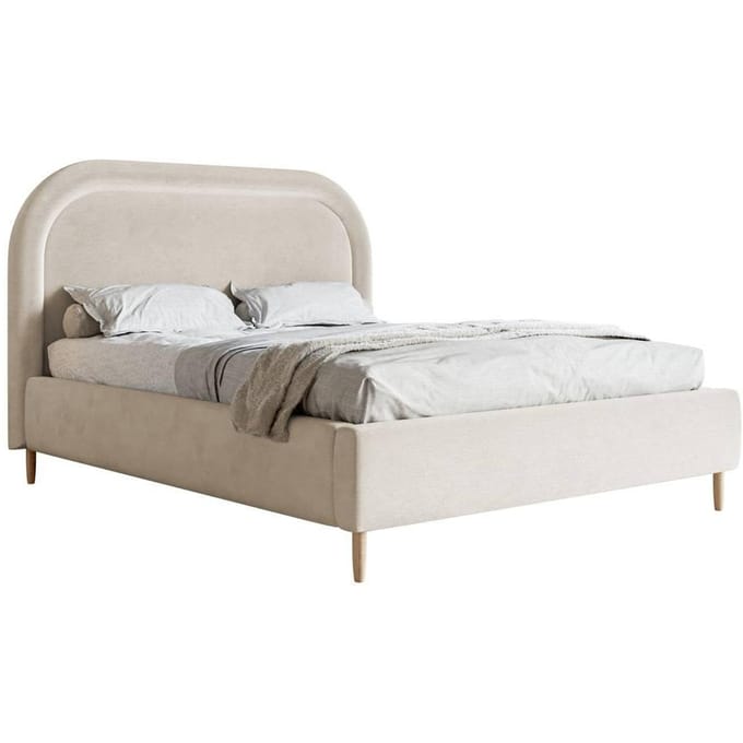 Bedframe Lorena velvet 140 x 200 cm | NADUVI Collection