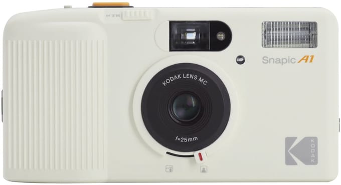 Kodak Snapic A1 35mm Film Camera White